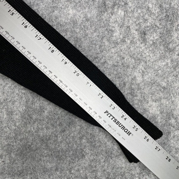 Vtg Semplice Wool Sweater Women's M Argyle Beaded Angora Lambswool Black - Picture 8 of 10